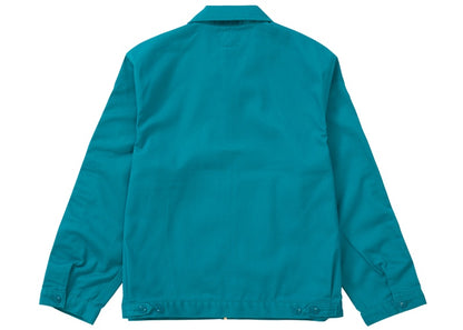 Supreme Dickies Stripe Eisenhower Jacket Teal
