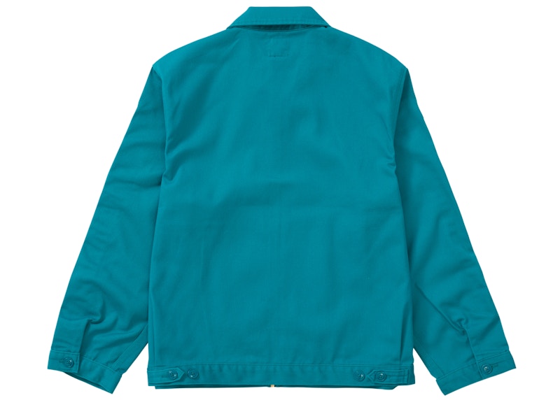 Supreme Dickies Stripe Eisenhower Jacket Teal