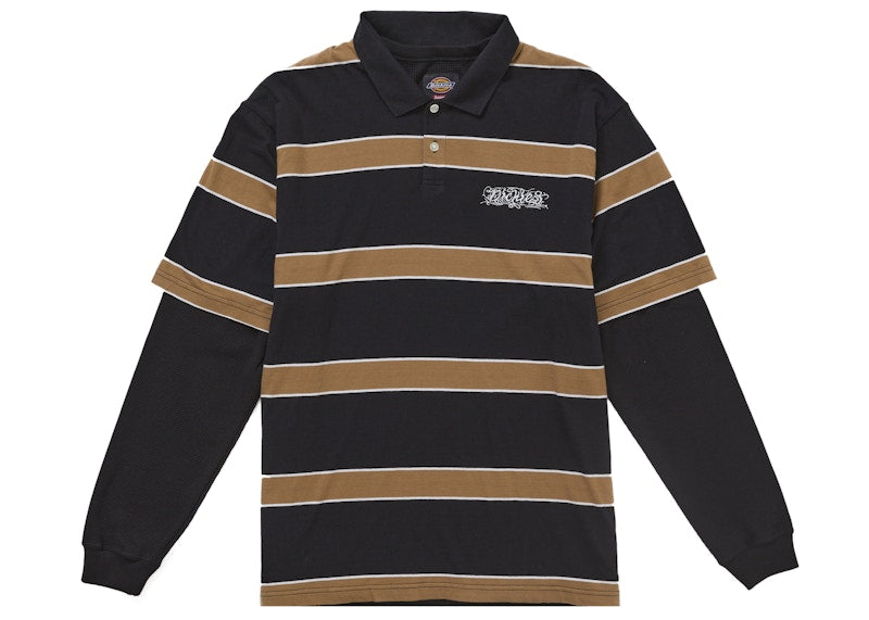 Supreme Dickies Thermal Polo Black