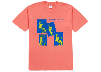 Supreme Supreme Dicks Tee Bright Coral
