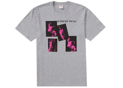 Supreme Supreme Dicks Tee Heather Grey