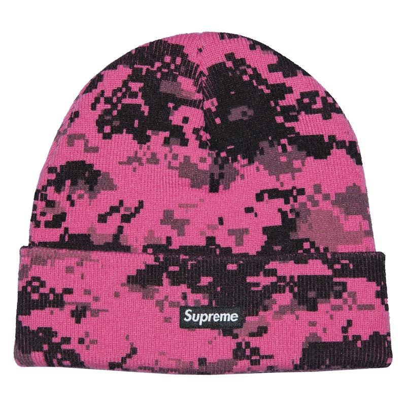 Supreme Digi Camo Beanie Pink Digi Camo