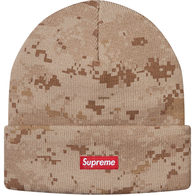 Supreme Digi Camo Beanie Tan Digi Camo