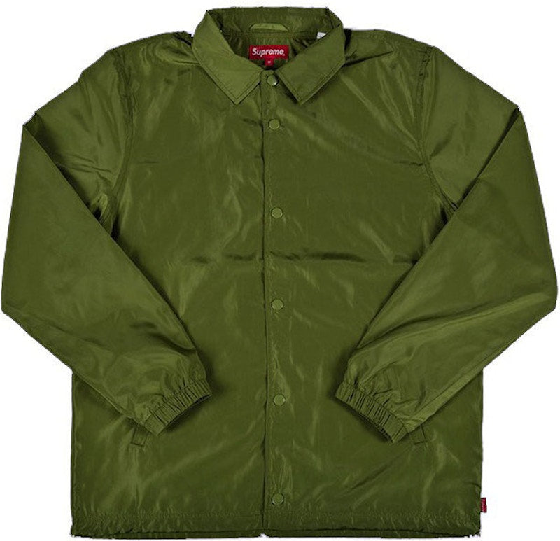 Supreme Digi Coaches Jacket Olive