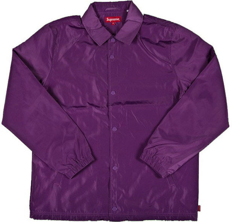 Supreme Digi Coaches Jacket Purple