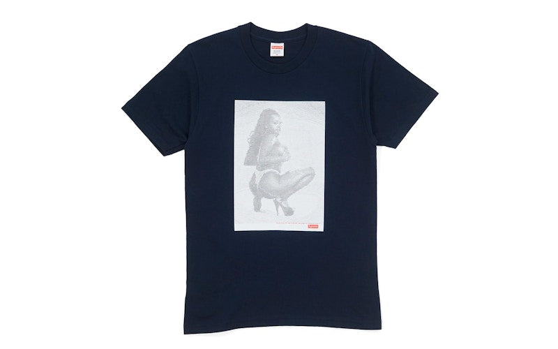 Supreme Digi Tee Navy