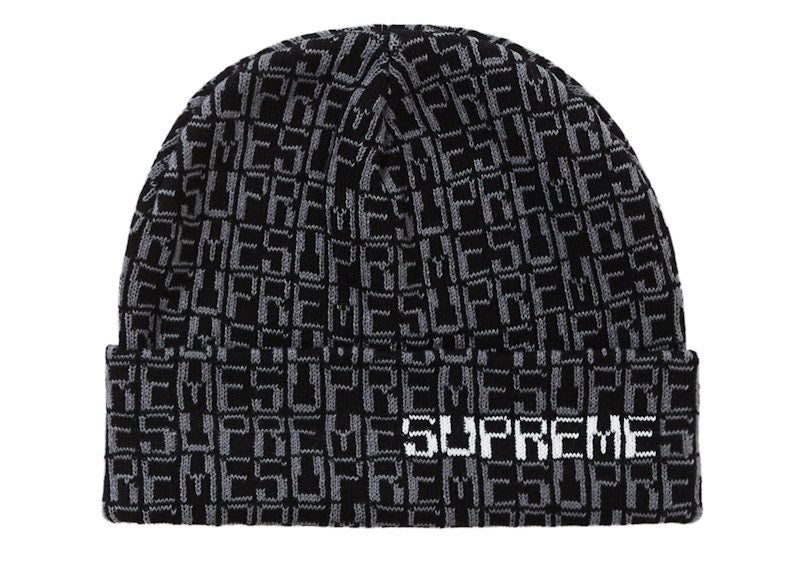 Supreme Digital Beanie Black