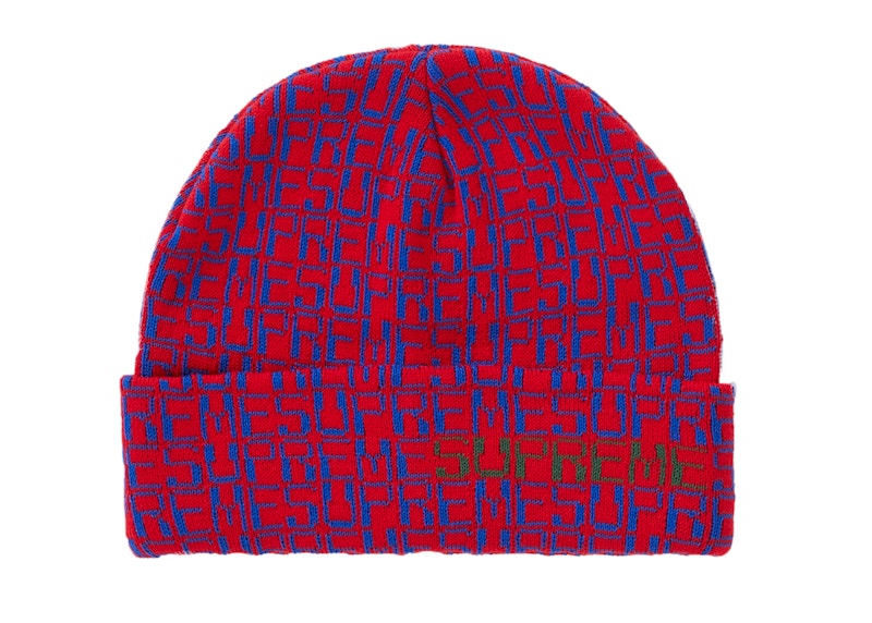 Supreme Digital Beanie Red