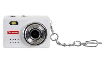 Supreme Digital Camera Keychain White