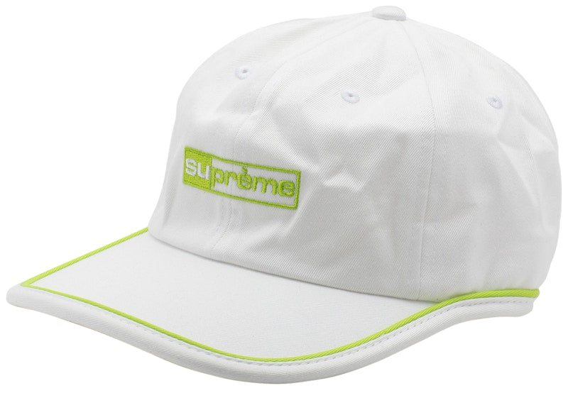 Supreme Digital Logo 6-Panel White