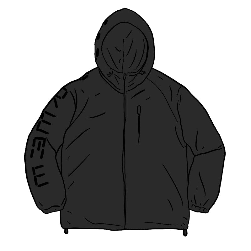 Supreme Digital Logo Track Jacket Black