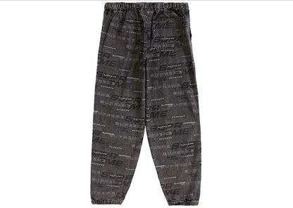 Supreme Dimensions Logo Denim Skate Skate Pant Black