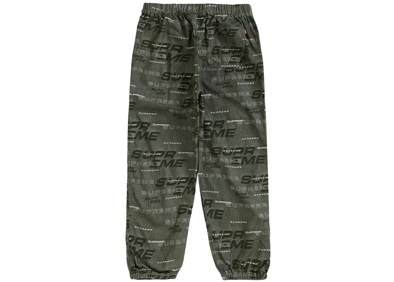 Supreme Dimensions Logo Denim Skate Skate Pant Green
