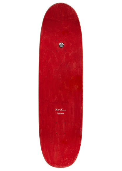 Supreme Disturbed Skateboard Deck Red