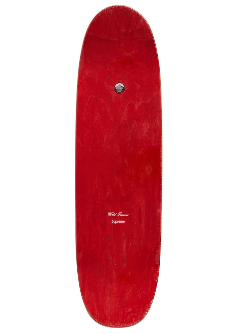 Supreme Disturbed Skateboard Deck Red