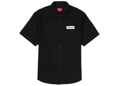 Supreme Dog S/S Work Shirt Black