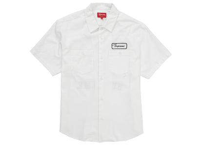 Supreme Dog S/S Work Shirt White