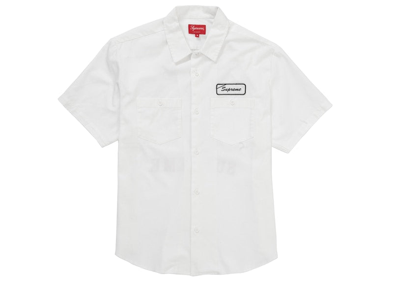 Supreme Dog S/S Work Shirt White