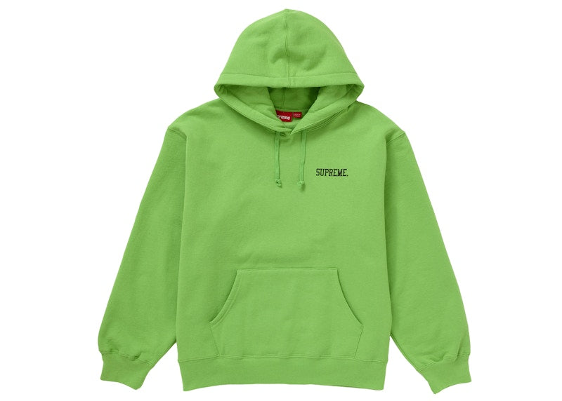 Supreme Doggs Hooded Sweatshirt Lime