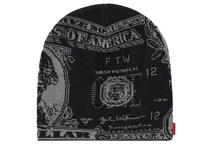 Supreme Dollar Beanie Black