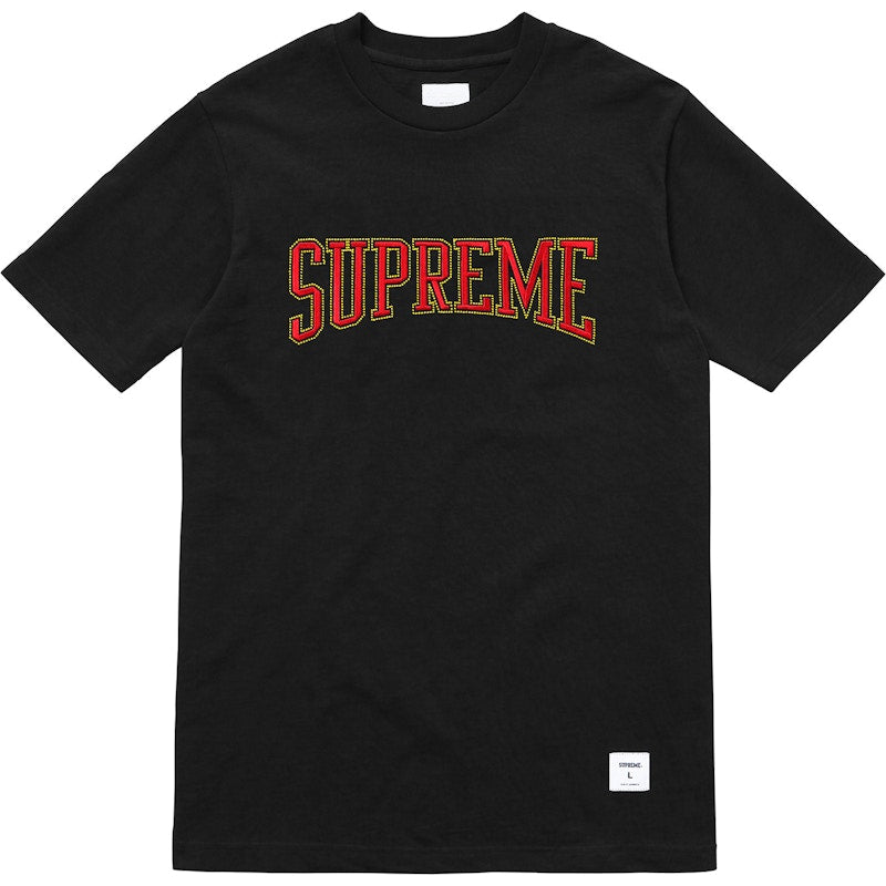 Supreme Dotted Arc Top Black