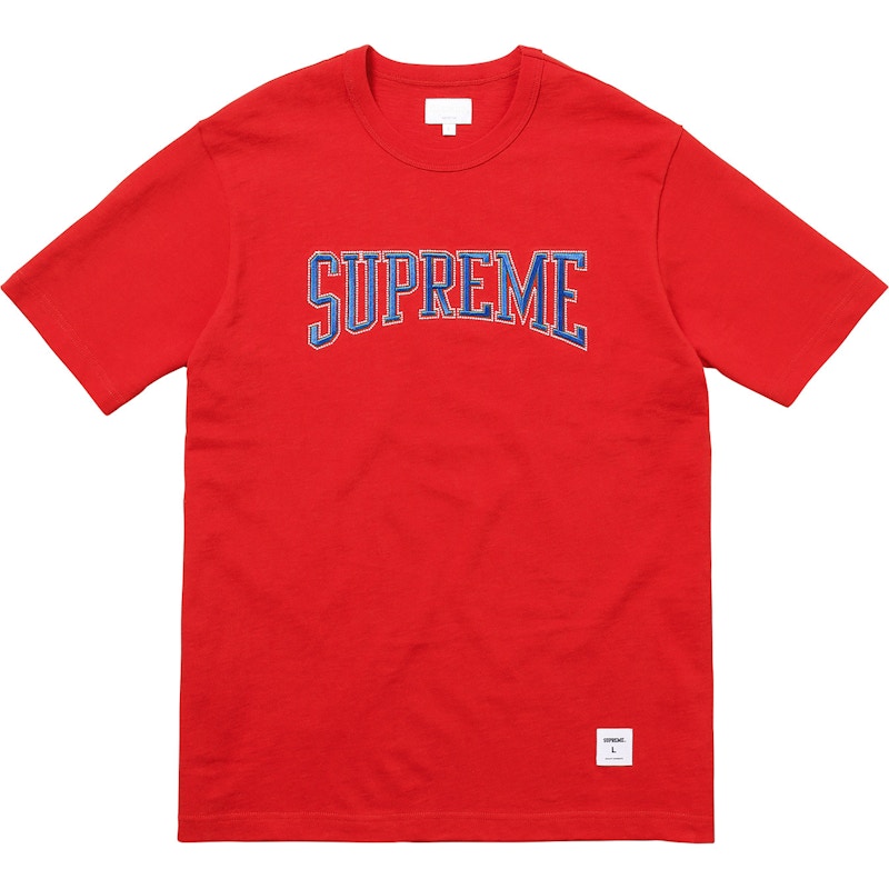 Supreme Dotted Arc Top Red