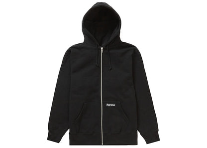 Supreme Double Hood Facemask Zip Up Hooded Sweatshirt Black