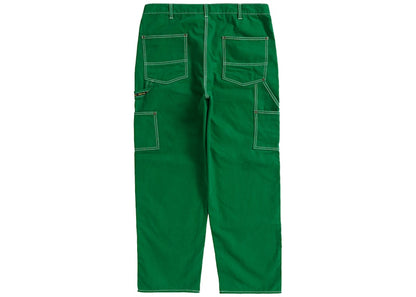 Supreme Double Knee Canvas Painter Pant Green