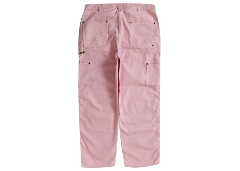 Supreme Double Knee Canvas Painter Pant Pale Pink