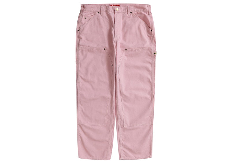 Supreme Double Knee Canvas Painter Pant Pale Pink