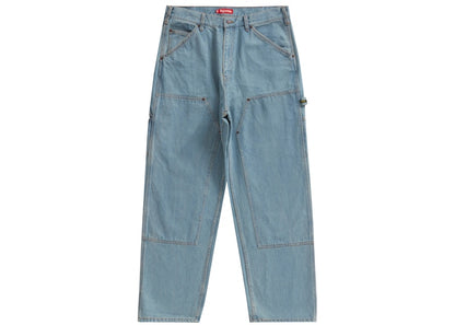 Supreme Double Knee Denim Painter Pant Blue