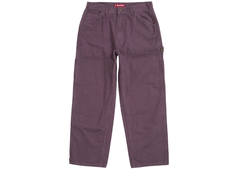 Supreme Double Knee Painter Pant (FW24) Dusty Purple