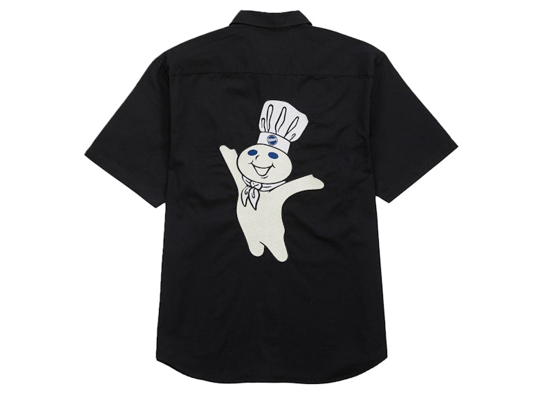 Supreme Doughboy S/S Work Shirt Black