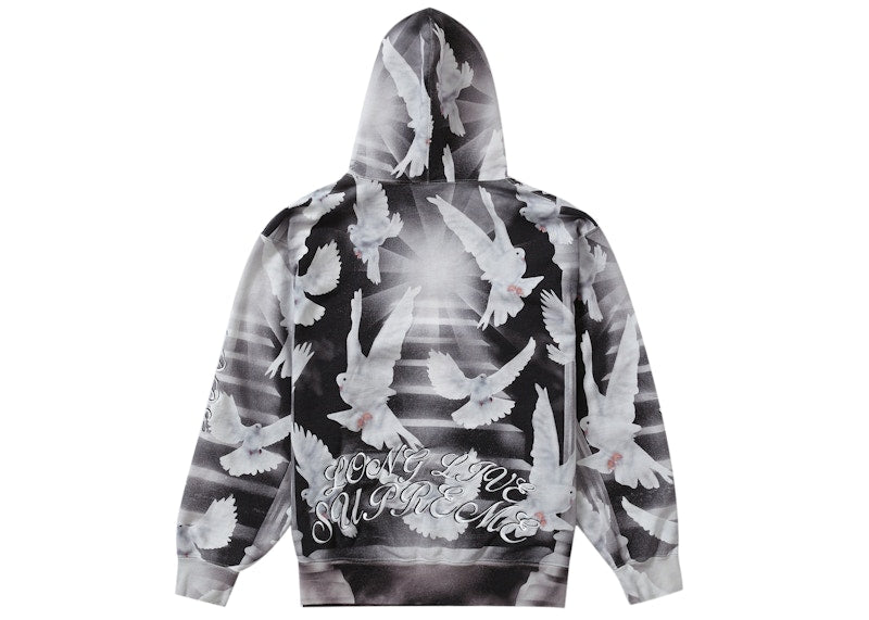 Supreme Doves Hooded Sweatshirt (SS22) Black