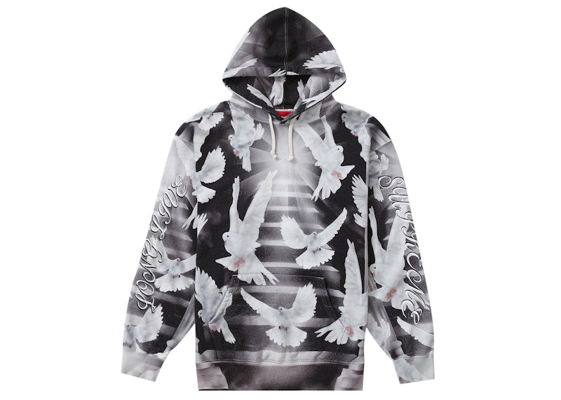 Supreme Doves Hooded Sweatshirt (SS22) Black