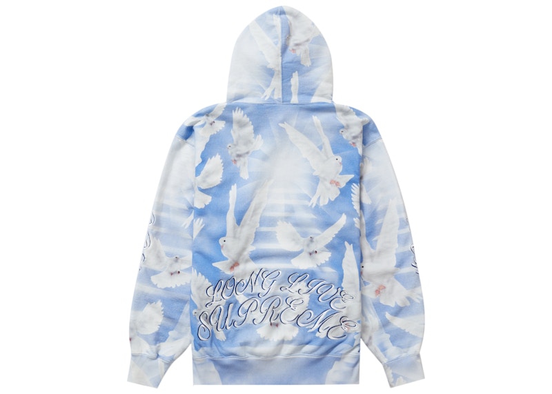 Supreme Doves Hooded Sweatshirt (SS22) Blue