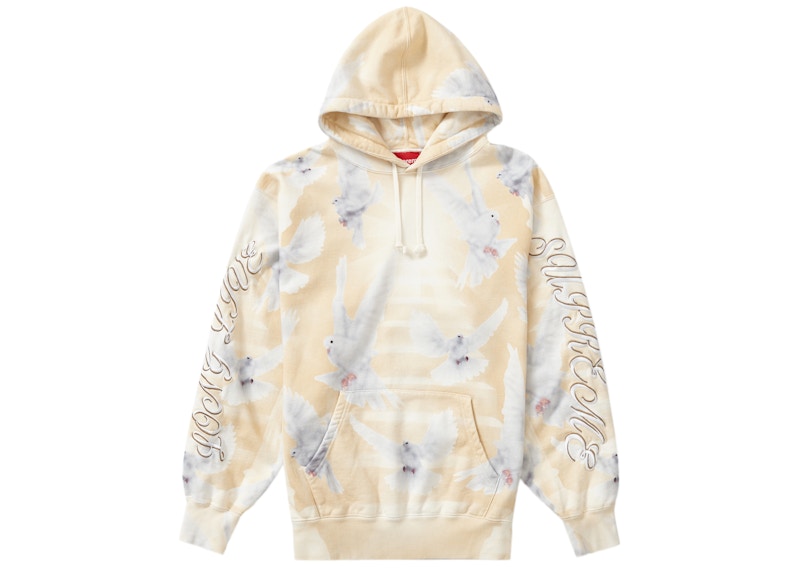 Supreme Doves Hooded Sweatshirt (SS22) Tan