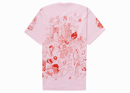 Supreme Downtown Tee Light Pink