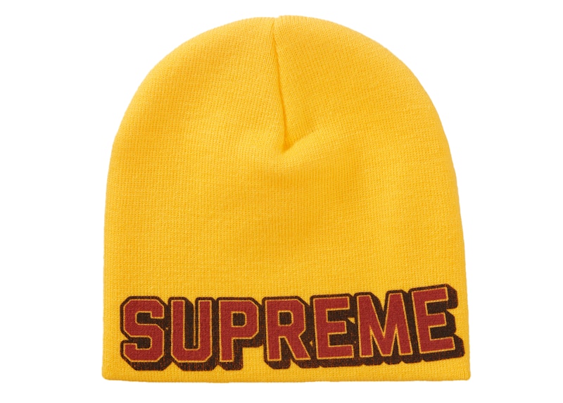 Supreme Dragon Beanie Yellow