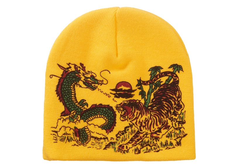 Supreme Dragon Beanie Yellow
