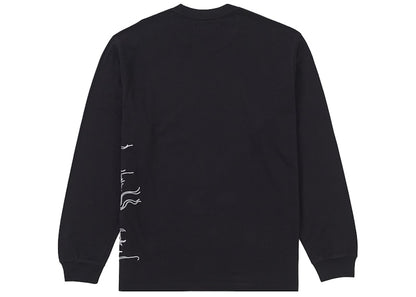Supreme Dragon Embroidered L/S Top Black