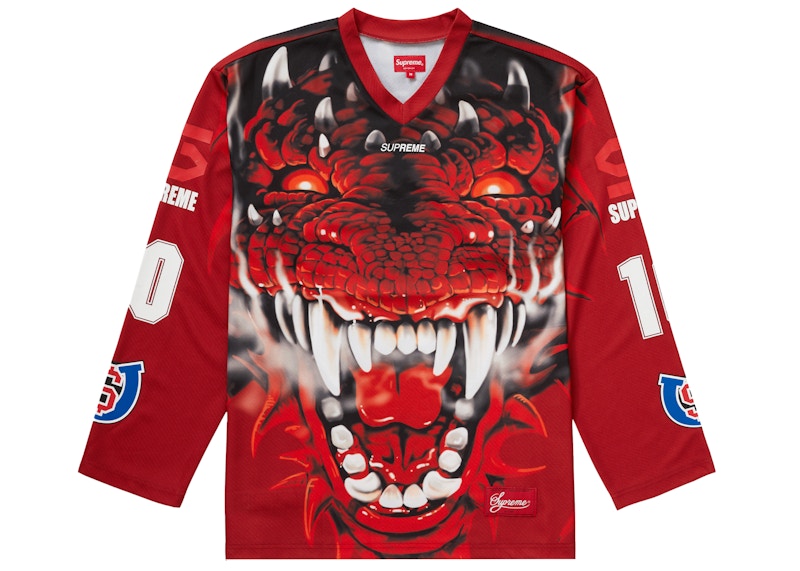 Supreme Dragon Hockey Jersey Red