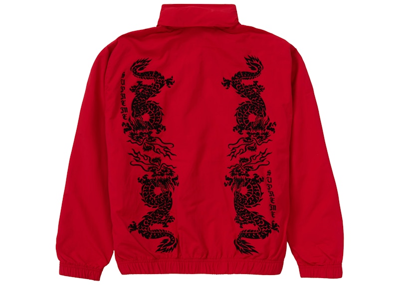 Supreme Dragon Track Jacket Red