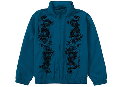 Supreme Dragon Track Jacket Teal