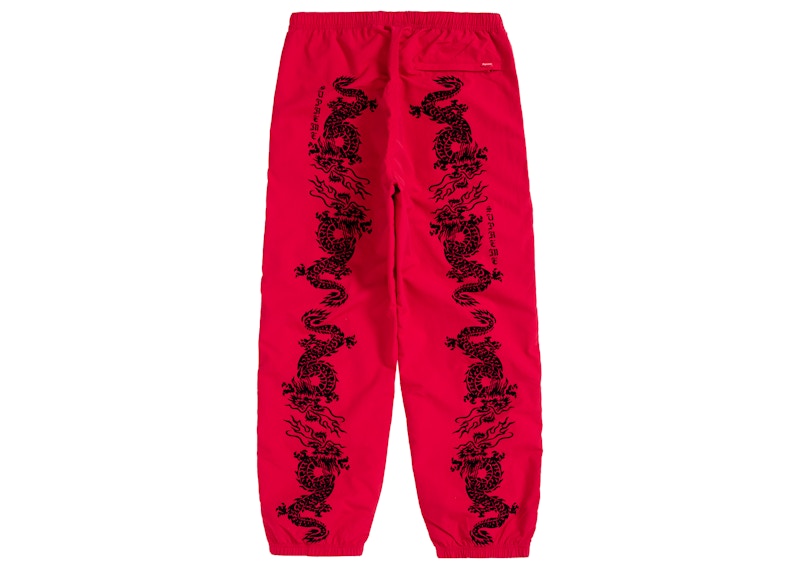 Supreme Dragon Track Pant Red
