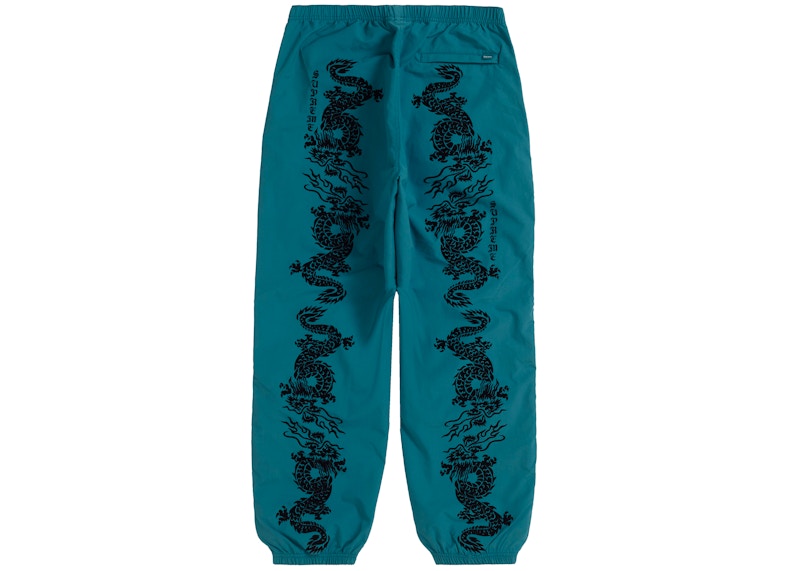 Supreme Dragon Track Pant Teal