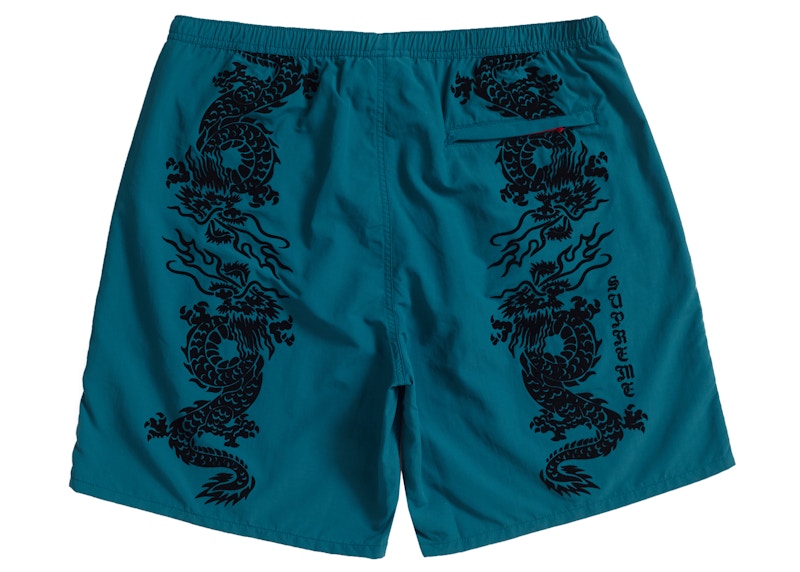 Supreme Dragon Water Short Teal