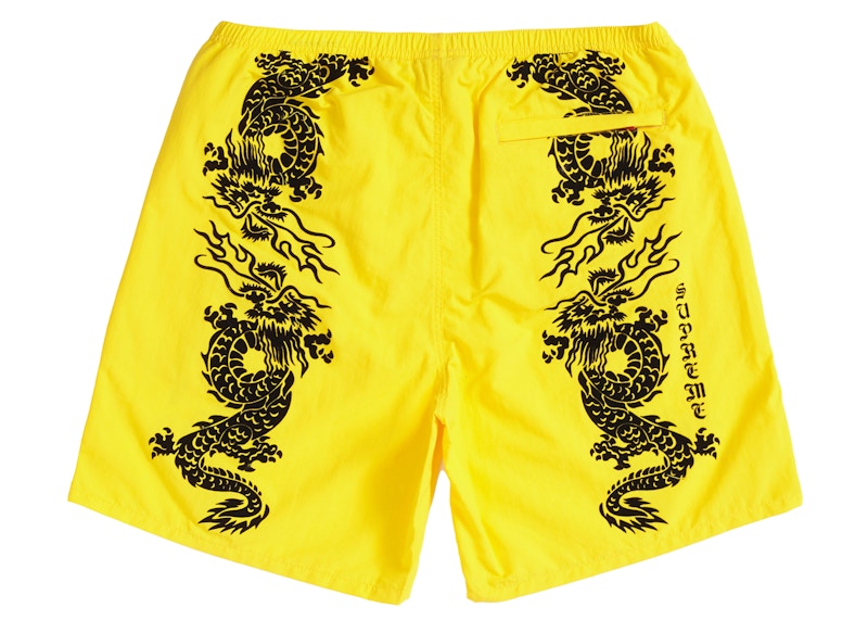 Supreme Dragon Water Short Yellow