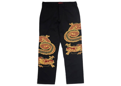 Supreme Dragon Work Pant Black