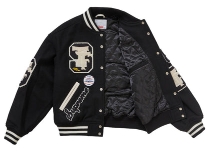 Supreme Drill Team Varsity Jacket Black